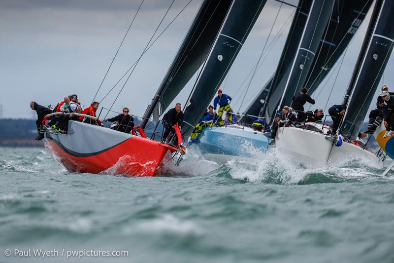 Admiral's Cup Inshore Racing on Tuesday - photo © Paul Wyeth / www.pwpictures.com