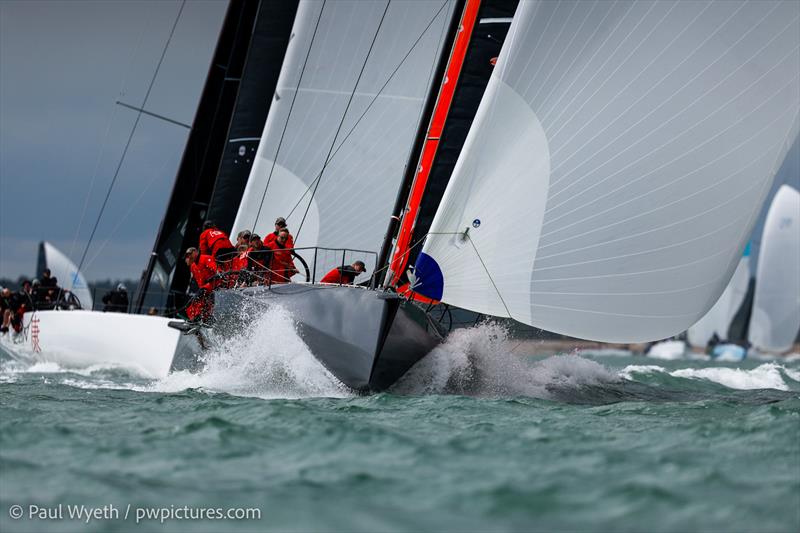 Admiral's Cup Inshore Racing on Tuesday - photo © Paul Wyeth / www.pwpictures.com