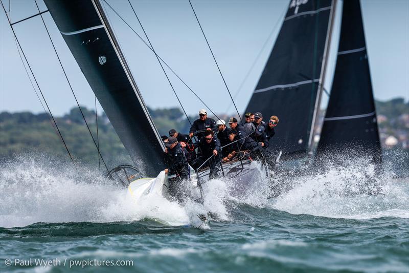 Admiral's Cup Inshore Racing on Tuesday - photo © Paul Wyeth / www.pwpictures.com