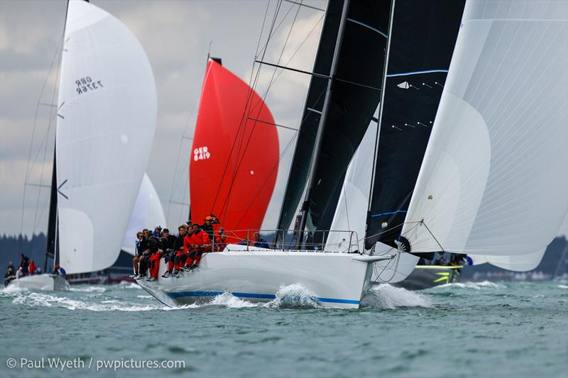Admiral's Cup Inshore Racing on Tuesday - photo © Paul Wyeth / www.pwpictures.com