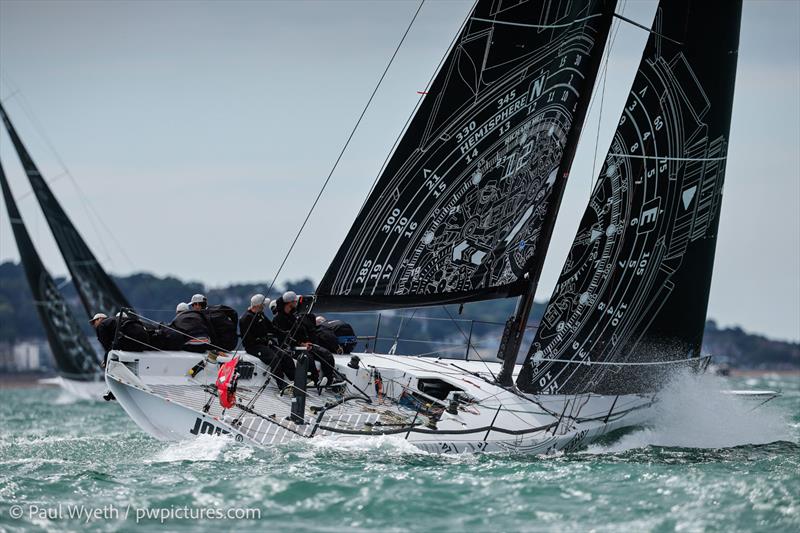 Admiral's Cup Inshore Racing on Tuesday - photo © Paul Wyeth / www.pwpictures.com