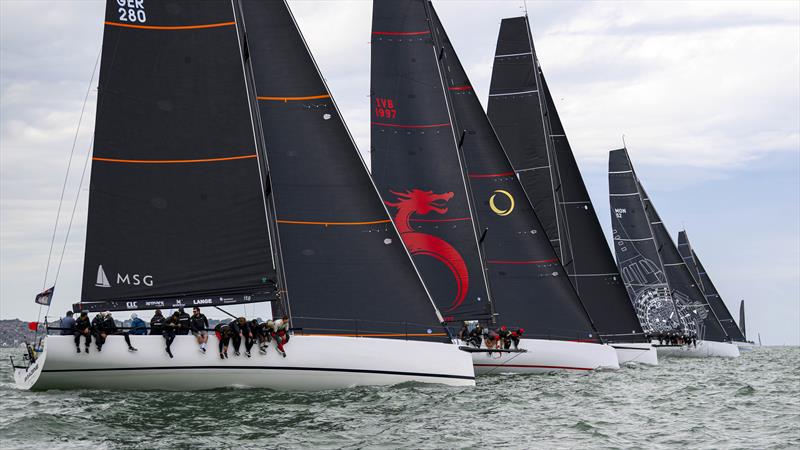 Admiral's Cup Inshore Racing on Wednesday morning - photo © David Maynard / www.alleycatphotographer.com