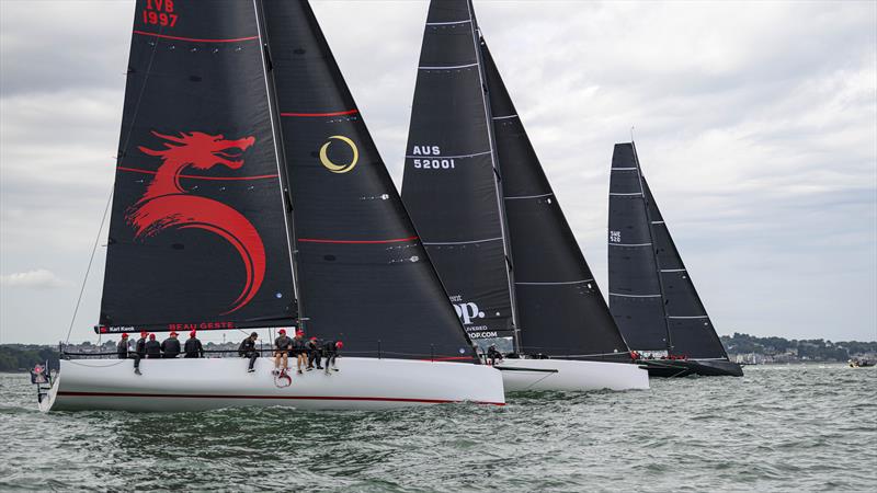 Admiral's Cup Inshore Racing on Wednesday morning - photo © David Maynard / www.alleycatphotographer.com
