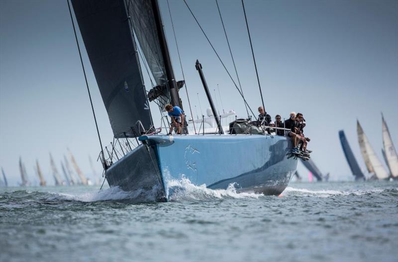Joost Schuijff's 100ft maxi and past line honours winner Leopard 3 - photo © Lloyd Images