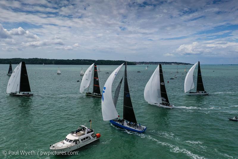 Admiral's Cup Inshore Racing on Wednesday - photo © Paul Wyeth / www.pwpictures.com