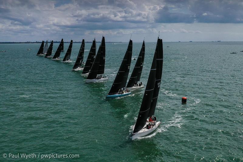 Admiral's Cup Inshore Racing on Wednesday - photo © Paul Wyeth / www.pwpictures.com