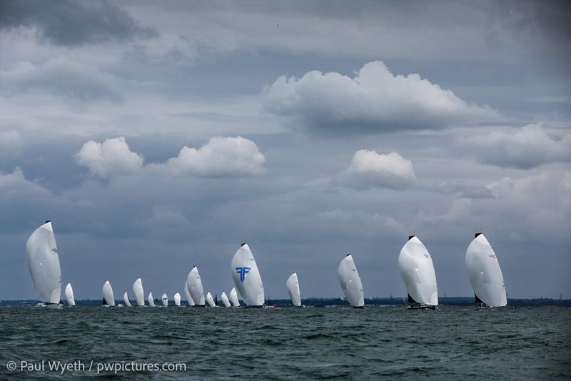 Admiral's Cup Inshore Racing on Wednesday - photo © Paul Wyeth / www.pwpictures.com