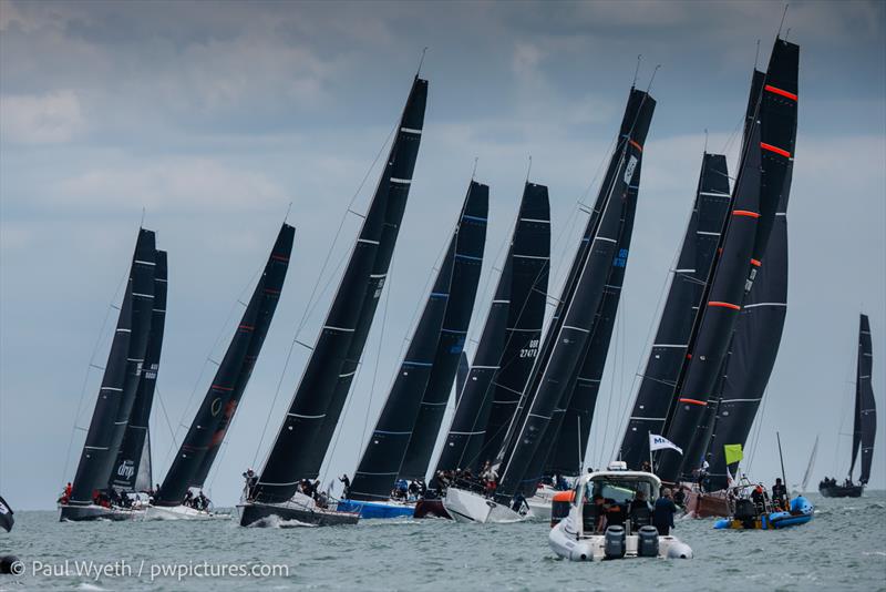 Admiral's Cup Inshore Racing on Wednesday - photo © Paul Wyeth / www.pwpictures.com