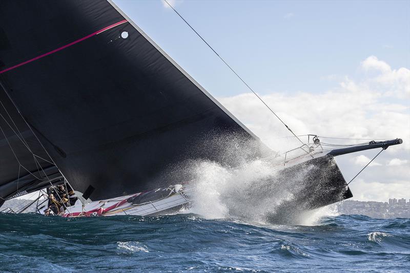 Wild Thing 100  powering through the waves - Noakes Sydney Gold Coast Yacht Race - photo © CYCA | Andrea Francolini