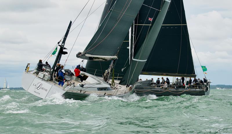 Centenary Rolex Fastnet Race 2025 Start - photo © Tom Hicks / www.solentaction.com