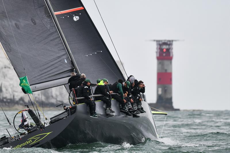 Django WR51 heads past the Needles - RORC Admiral's Cup 2025 - photo © James Tomlinson / RORC
