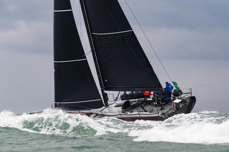 Admiral's Cup 2025 - Ino Noir before her retirement from the Rolex Fastnet Race - photo © Rick Tomlinson / RORC