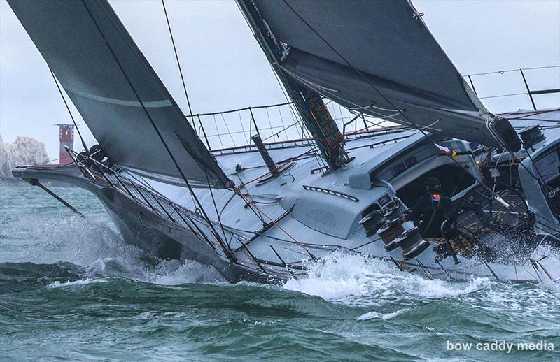 2025 Fastnet - Black Jack and the Needles Lighthouse - photo © Bow Caddy Media