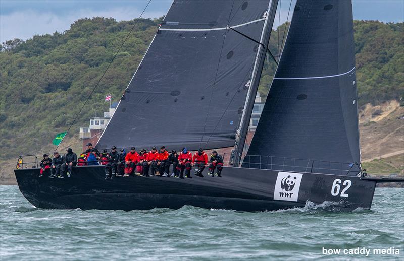 2025 Fastnet - Whisper passes Albert Castle - photo © Bow Caddy Media