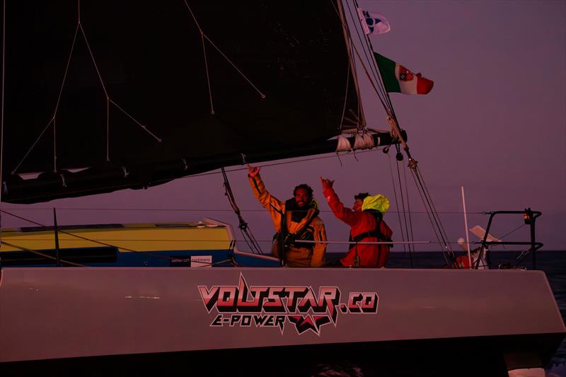 Co-Skippers Massimiliano Fonzo and Matteo Brignoli execute race strategy perfectly in the 2025 Noakes Sydney Gold Coast Yacht Race - photo © CYCA | Ashley Dart