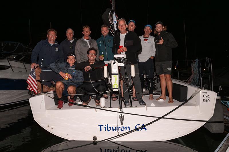 The Bacchanal crew on the dock at Southport Yacht Club after the 2025 Noakes Sydney Gold Coast Yacht Race - photo © CYCA | Ashley Dart
