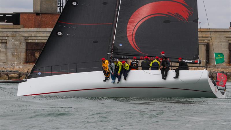 Beau Real (HKG) - AC2 - Hurst Castle - Rolex Fastnet Race - July 26, 2025 - photo © Richard Gladwell - Sail-World.com/nz