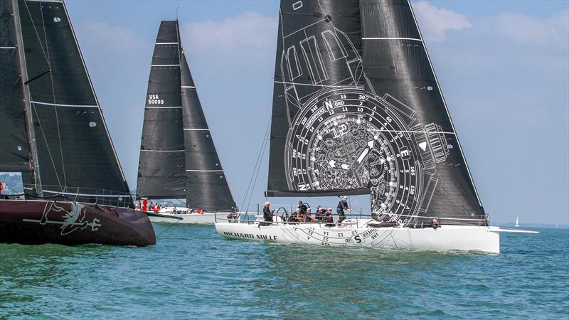 GBR, USA and Monaco - AC1 - Inshore Race - Rolex Fastnet Race - July 24, 2025 - photo © Richard Gladwell - Sail-World.com/nz