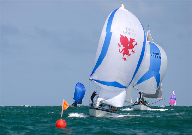 Brainstorm storms away during the 2025 New Quay Yacht Club Keel Boat Regatta - photo © Chris Seal