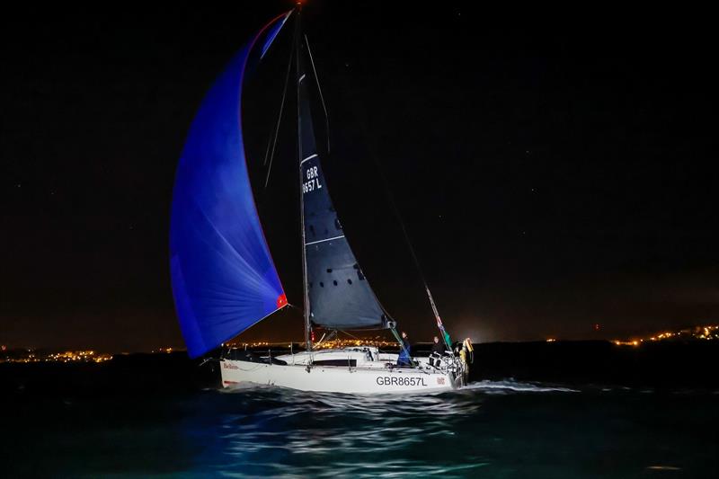 Bellino reaches the finish - photo © Paul Wyeth / RORC
