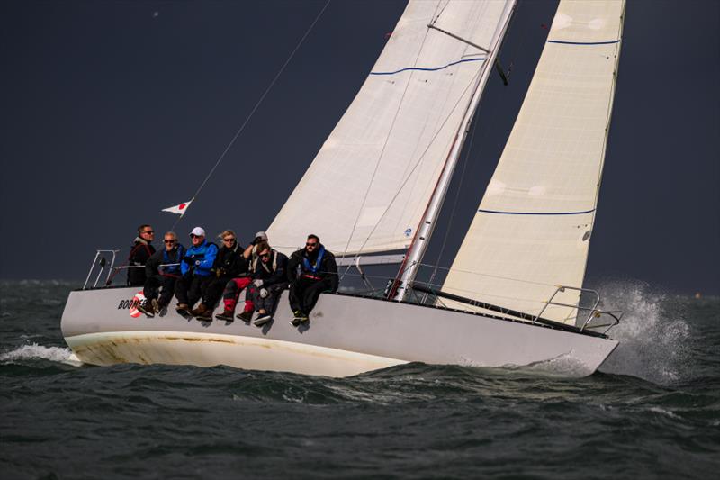 Apocalyptic conditions during an evening race in July at Lymington - photo © Jason Ludlow / www.jasonludlow.com