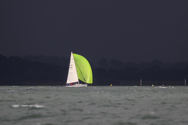 Apocalyptic conditions during an evening race in July at Lymington - photo © Jason Ludlow / www.jasonludlow.com
