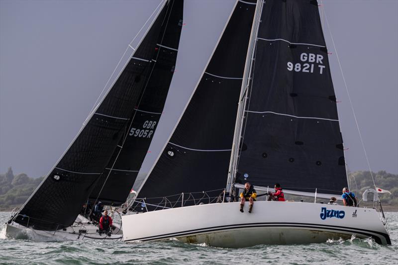 Apocalyptic conditions during an evening race in July at Lymington - photo © Jason Ludlow / www.jasonludlow.com
