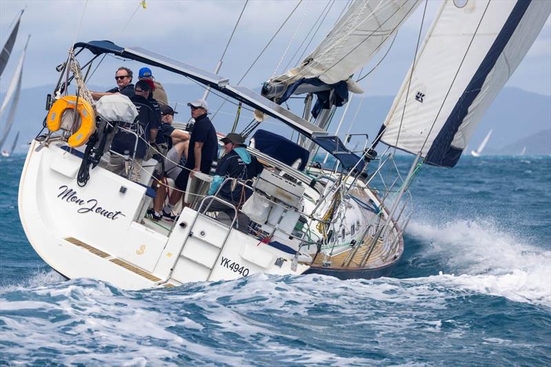 The crew of Mon Jouet enjoying their race on day 1 of 74 Islands Distillery Airlie Beach Race Week - photo © Andrea Francolini / ABRW