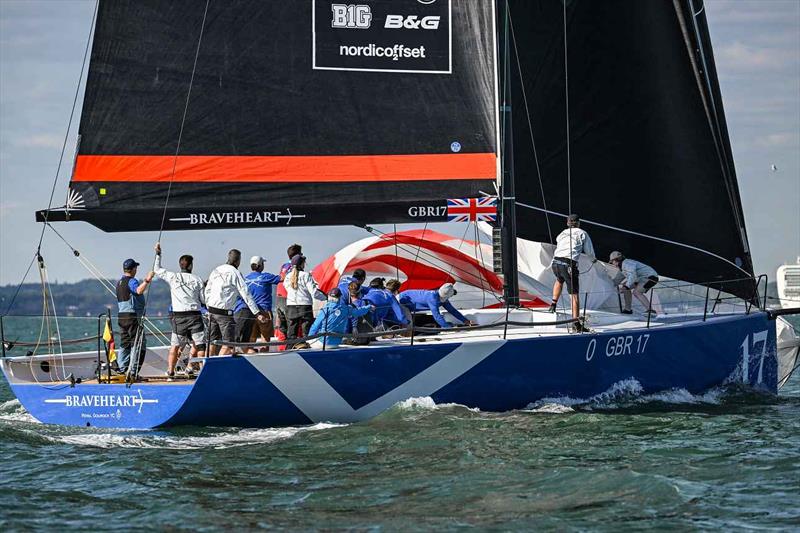 Braveheart, IRC Zero - Cowes Week 2025 photo copyright Paul Wyeth / CWL taken at Cowes Combined Clubs and featuring the IRC class