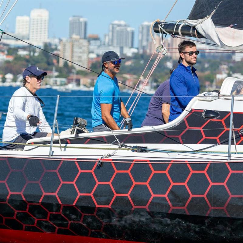 Chris Taylor at the helm - photo © Dave Brogran / CYCA