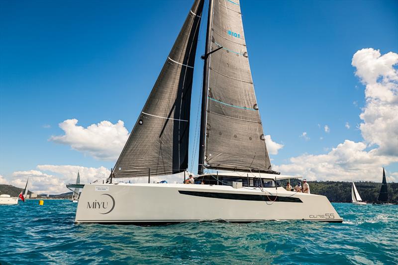 Miyu Multihull White div - 2025 Hamilton Island Race Week day 3 - photo © Salty Dingo