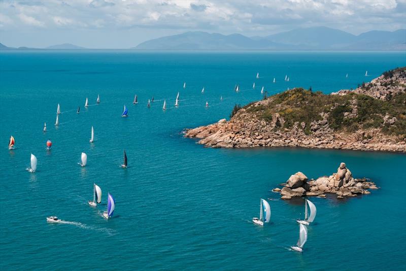 The yachts under kite add to the spectacular scenery - SeaLink Magnetic Island Race Week 2025 - photo © Revolution Productions