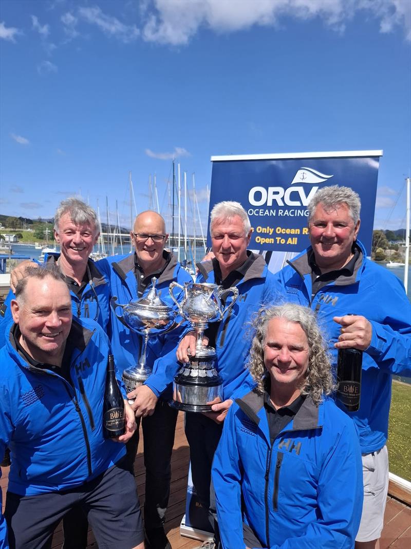 How Bizarre team during the 2024 Melbourne to Devonport Presentation - photo © Melissa Warren