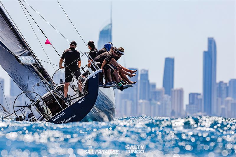 The Yacht Sales Co Sail Paradise Regatta 2025 photo copyright Salty Dingo taken at Southport Yacht Club, Australia and featuring the IRC class