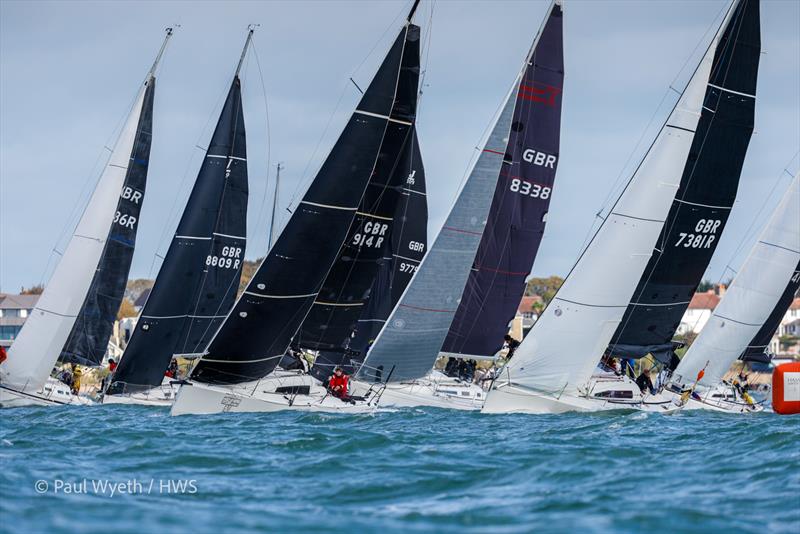 Hamble Winter Series 2025 Race Week 1 - photo © Paul Wyeth / www.pwpictures.com