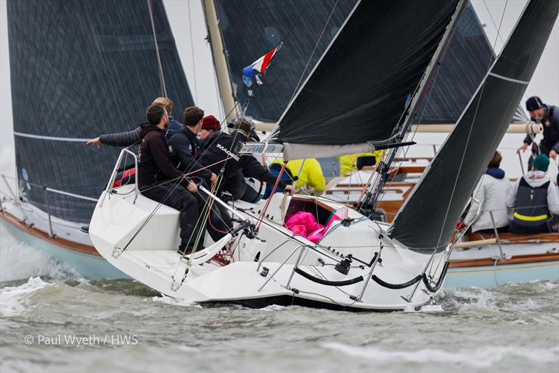 Hamble Winter Series 2025 Race Week 2 - Cartoon, FRA 9819 photo copyright Paul Wyeth / HWS taken at Hamble River Sailing Club and featuring the IRC class