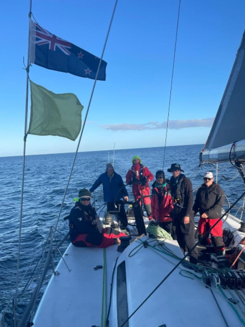 Life aboard Frantic this morning - 2025 Sydney to Auckland Ocean Race photo copyright Frantic taken at Royal Prince Alfred Yacht Club and featuring the IRC class