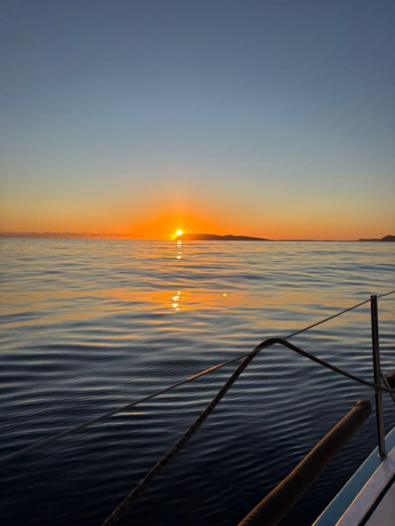 Slow but pretty start to Antipodes' day - 2025 Sydney to Auckland Ocean Race photo copyright Antipodes taken at Royal Prince Alfred Yacht Club and featuring the IRC class