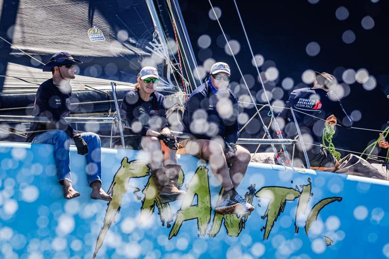Frantic finished before midnight - Sydney to Auckland Ocean Race 2025 photo copyright Salty Dingo taken at Royal Prince Alfred Yacht Club and featuring the IRC class
