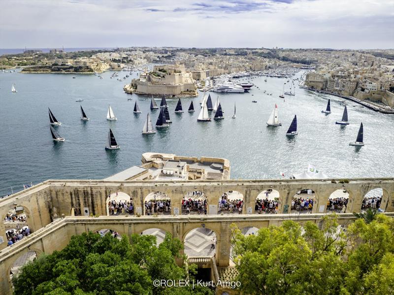 Rolex Middle Sea Race photo copyright Kurt Arrigo taken at Royal Malta Yacht Club and featuring the IRC class