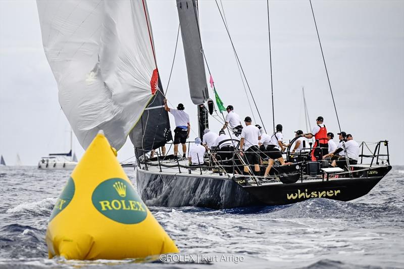 Whisper during the 46th Rolex Middle Sea Race - photo © Kurt Arrigo / Rolex