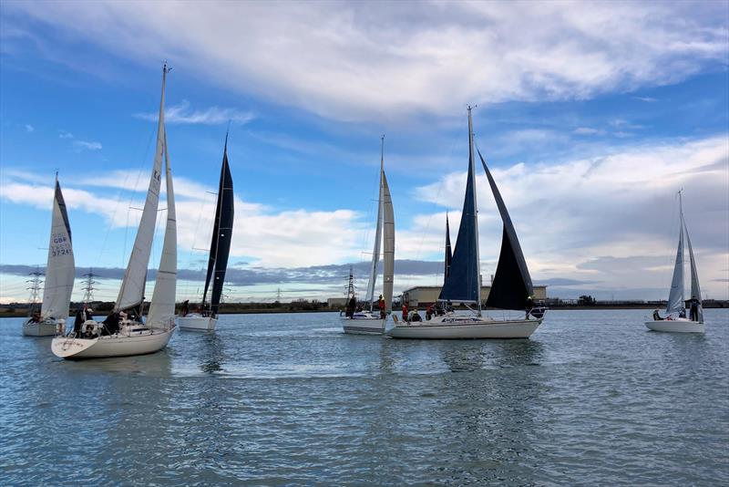 Autumn Series at Medway YC photo copyright Catherine Gore taken at Medway Yacht Club and featuring the IRC class