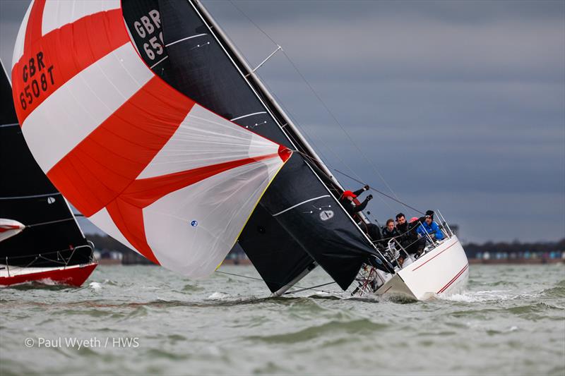 Banter - Hamble Winter Series week 6 - photo © Paul Wyeth / www.pwpictures.com