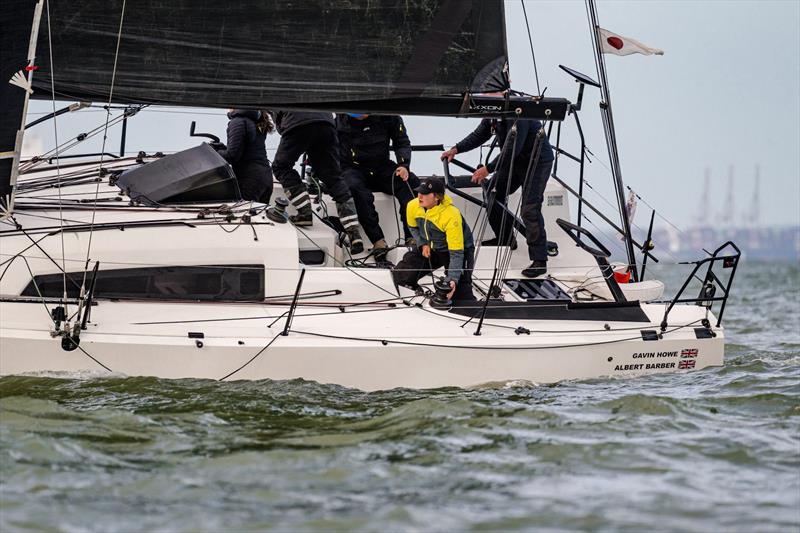 Hamble Winter Series 2025 Race Week 7 - photo © Martin Allen Photography