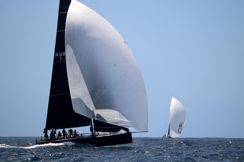 Back 2 Black (left of screen) and Daguet 2 today - 2025 Nautilus Marine Insurance Sydney Short Ocean Racing Championship photo copyright David Staley, MHYC taken at Middle Harbour Yacht Club and featuring the IRC class