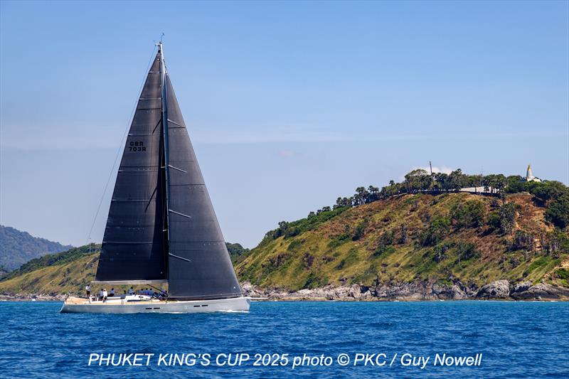 37th Phuket King's Cup 2025. Yasooda at Cape Promthep photo copyright Guy Nowell / Phuket King's Cup taken at Royal Varuna Yacht Club and featuring the IRC class