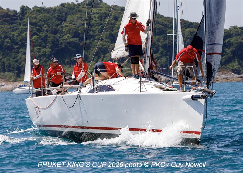 37th Phuket King's Cup 2025. Red Rum photo copyright Guy Nowell / Phuket King's Cup taken at Royal Varuna Yacht Club and featuring the IRC class