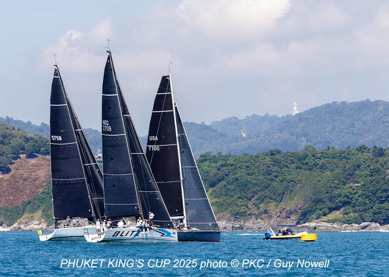 37th Phuket King's Cup 2025. Starting at Cape Promthep photo copyright Guy Nowell / Phuket King's Cup taken at Royal Varuna Yacht Club and featuring the IRC class