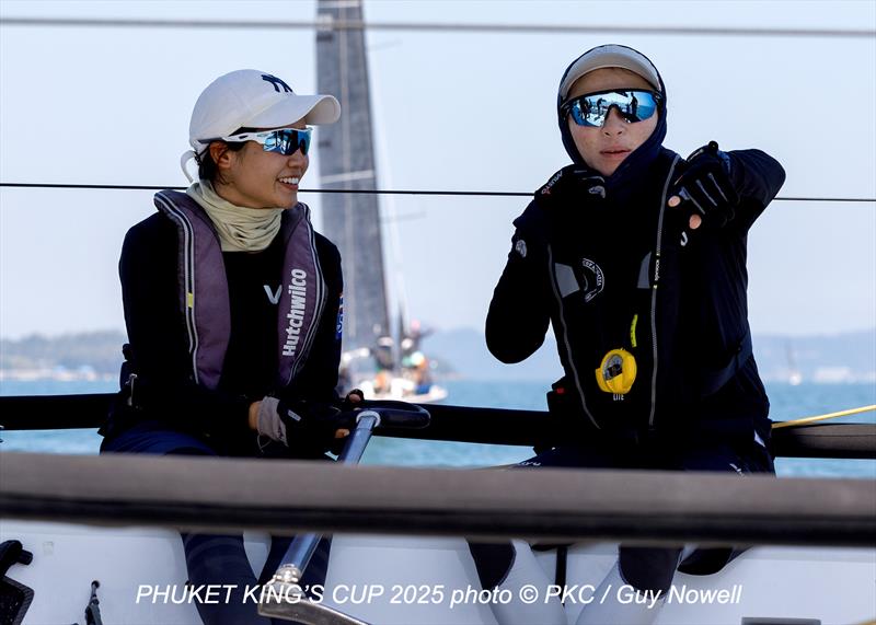 37th Phuket King's Cup 2025. The Optimist and the Queen (Noppakao Poonpat and Queen Suthida Bajrasudhabimalalakshana) photo copyright Guy Nowell / Phuket King's Cup taken at Royal Varuna Yacht Club and featuring the IRC class
