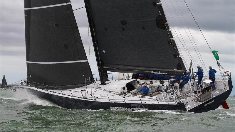 Pyewacket 70 -  VO70 - Start - Rolex Fastnet Race - Cowes - July 26, 2025 - photo © Richard Gladwell - Sail-World.com/nz